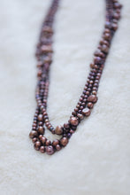 Load image into Gallery viewer, 4-7mm Brown Cultured Freshwater Pearl Necklace 100"