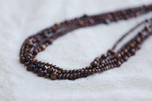 Load image into Gallery viewer, 4-7mm Brown Cultured Freshwater Pearl Necklace 100"