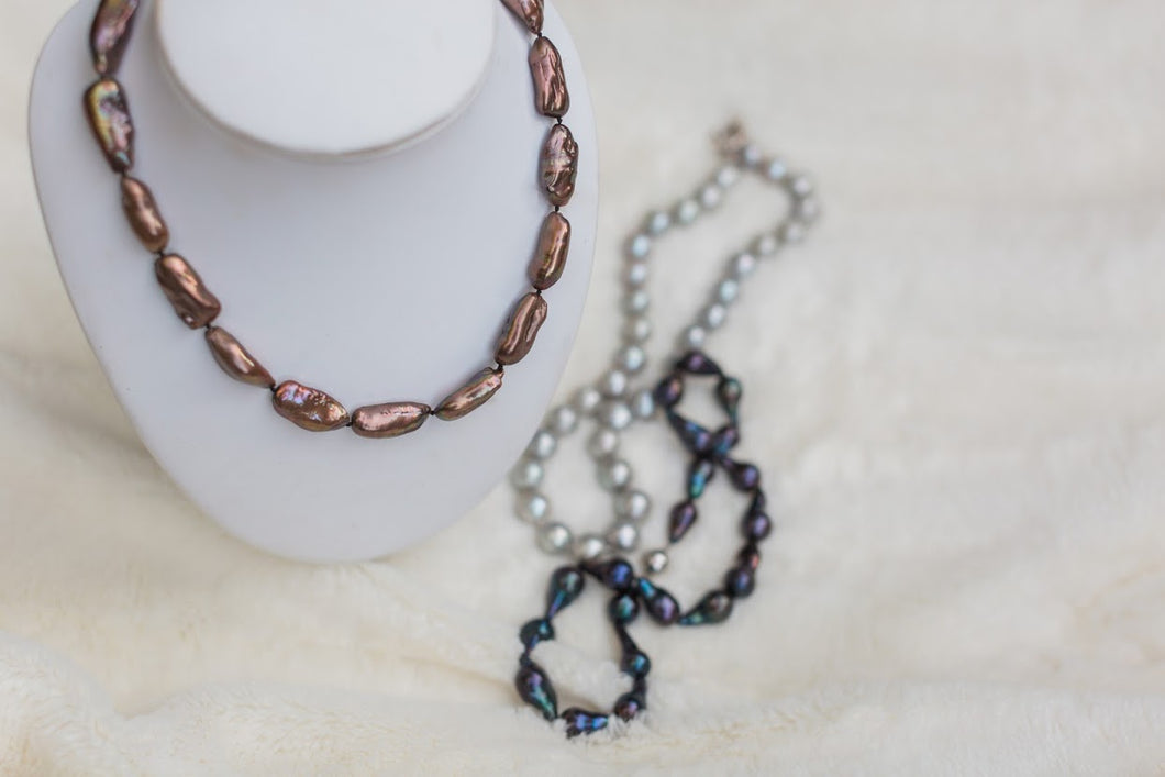 Baroque Brown Pearls 18