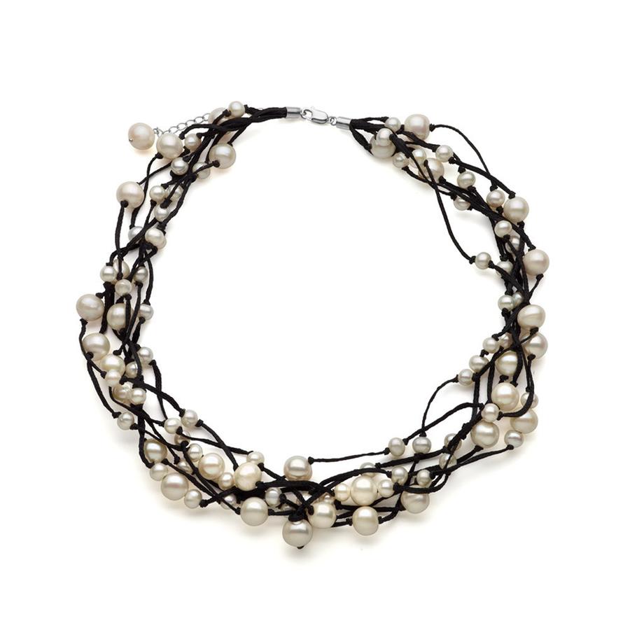 String Pearl Necklace-